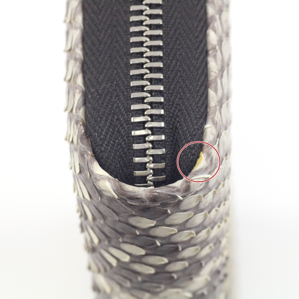 Gucci Python Long Wallet White - image 6